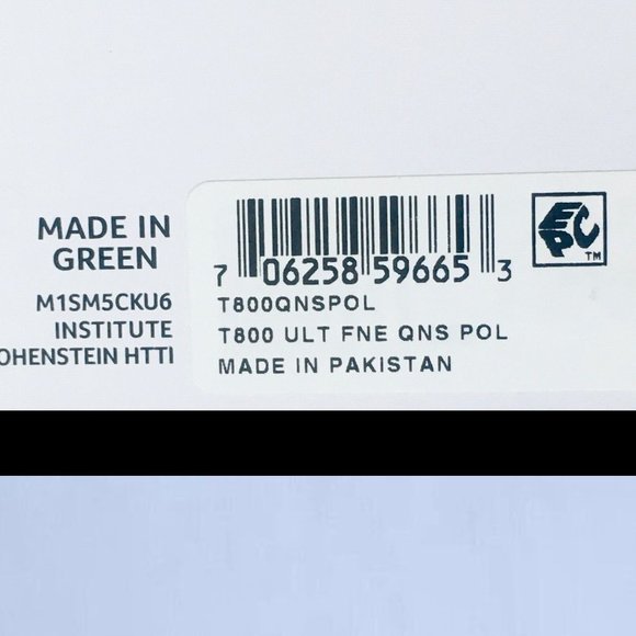 new POOL BLUE Charter Club Sleep Luxe 800 TC 100% Cotton Sateen QUEEN Sheet Set - Picture 8 of 8